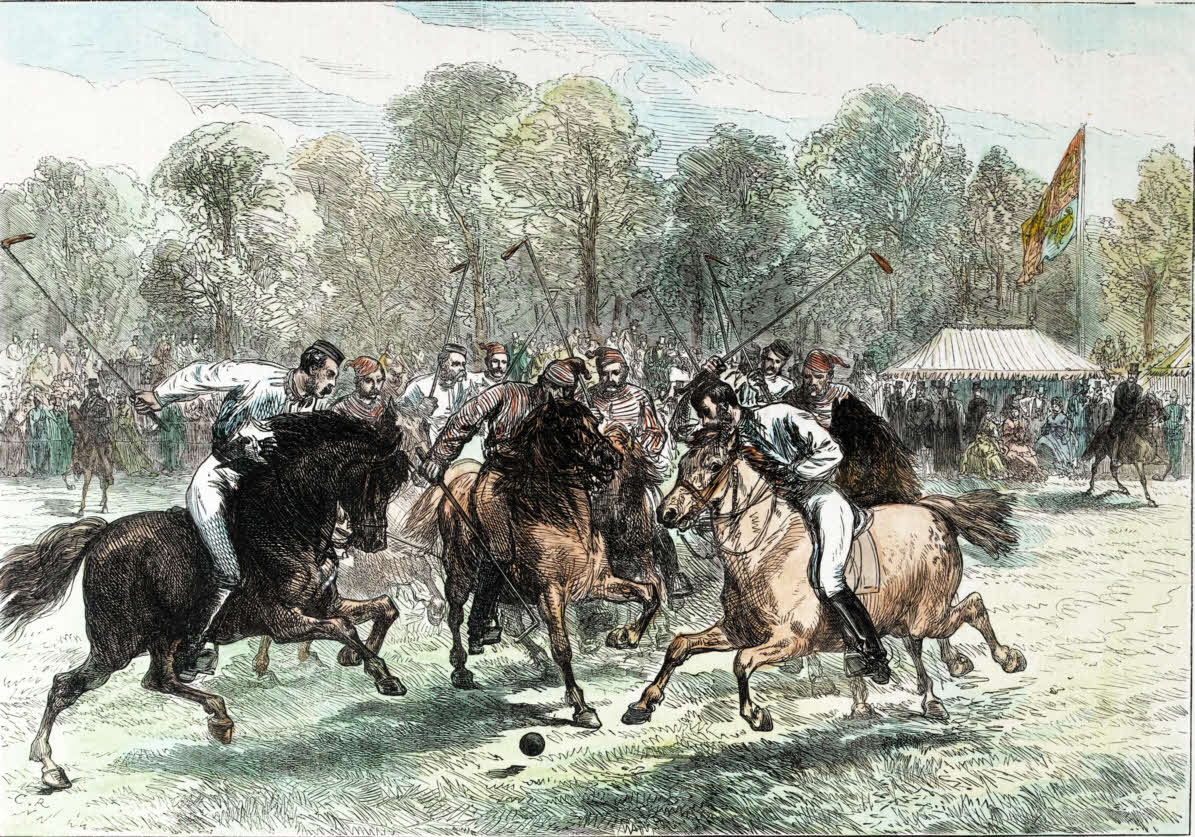 1874 First Polo Match File248
