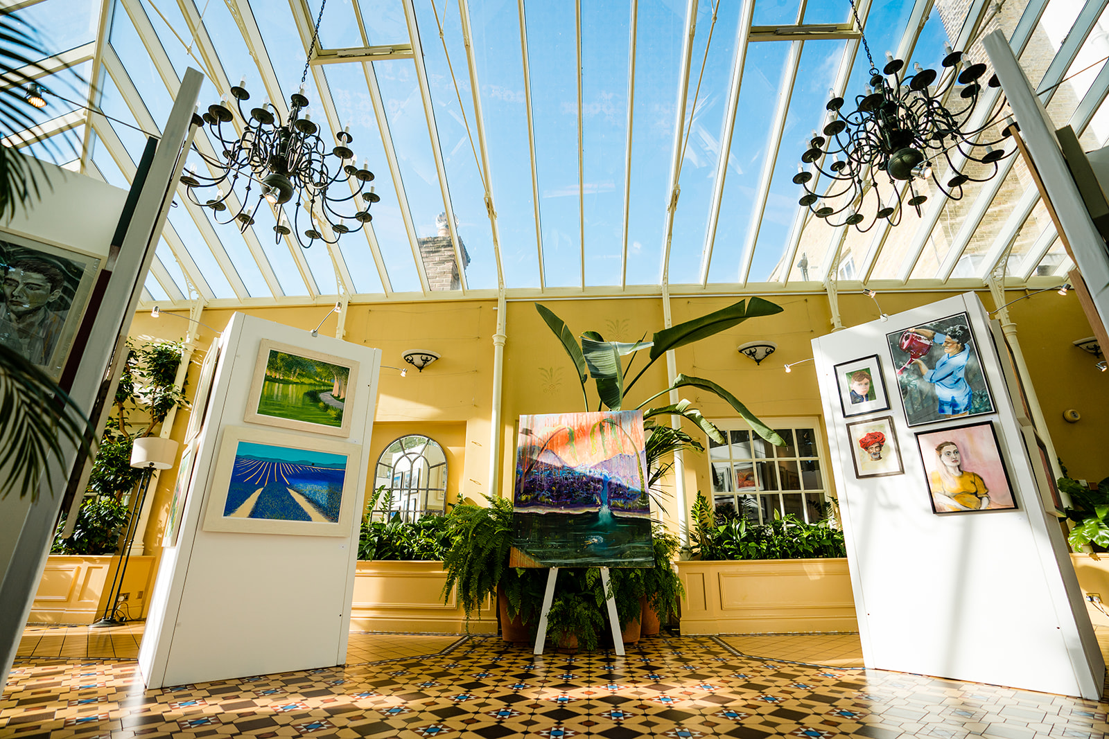 The Hurlingham Club Art Exhibition Kay Zieba Photography 30