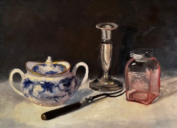 MM China, Jar And Candlebra